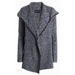 HP!! 🌏🦤🌻 Zadig & Voltaire Daphnee ALN - Alpaca Coatigan Jacket w/Leather Trim